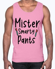 Mister Smarty Pants 534#- general school- Cotton Tank