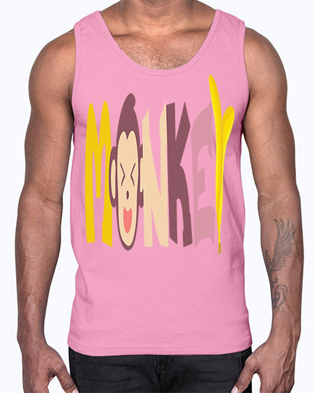Monkey Banana 11#- monkey- Cotton Tank