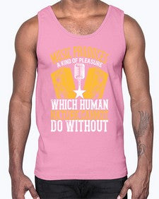 Music produces a kind of pleasure which human nature cannot do without 36#- dance2- Cotton Tank
