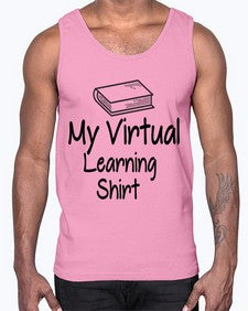 My Virtual Learning Shirt 554#- librarian- Cotton Tank