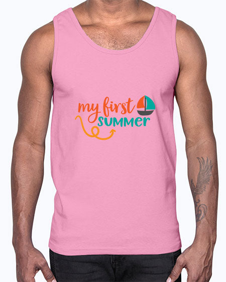 My first summer 89#- summer- Cotton Tank