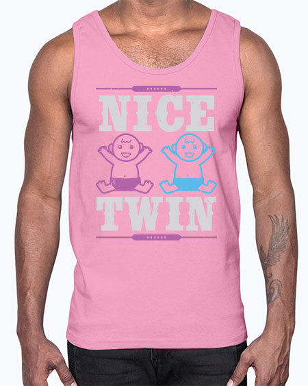 Nice Twin Style 167#- baby shower- Cotton Tank