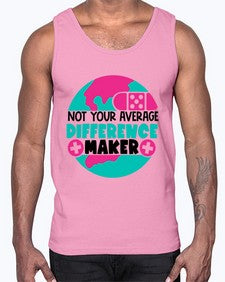 Not Your Averange Difference Maker Style Style 1139#- nurse- Cotton Tank