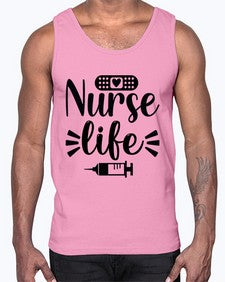 Nurse life 1164#- nurse- Cotton Tank