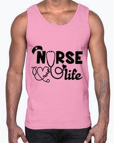 Nurse life 1166#- nurse- Cotton Tank