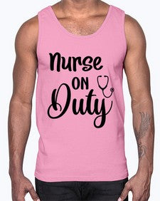 Nurse on duty 1188#- nurse- Cotton Tank