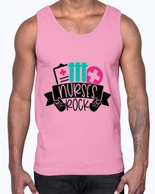 Nurses Rock Style Style 1253#- nurse- Cotton Tank