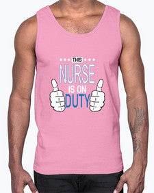 NursetransperntPNG Style 1263#- nurse- Cotton Tank