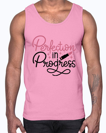 Perfection in Progress Style 32#-makeup Cotton Tank