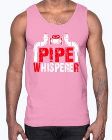 Pipe whisperer1317#- plumber- Cotton Tank