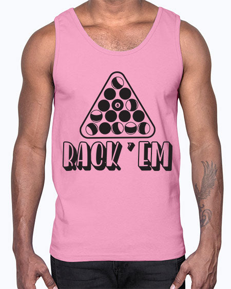 Rack em 558#- billards- Cotton Tank