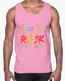 Ready to Rock third Grade 737#- third grade- Cotton Tank