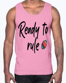 Ready to rule 739#- graduation- Cotton Tank
