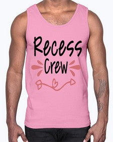 Recess Crew 748#- graduation- Cotton Tank
