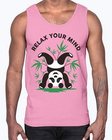 Relax Your Mind 496#- yoga- Cotton Tank