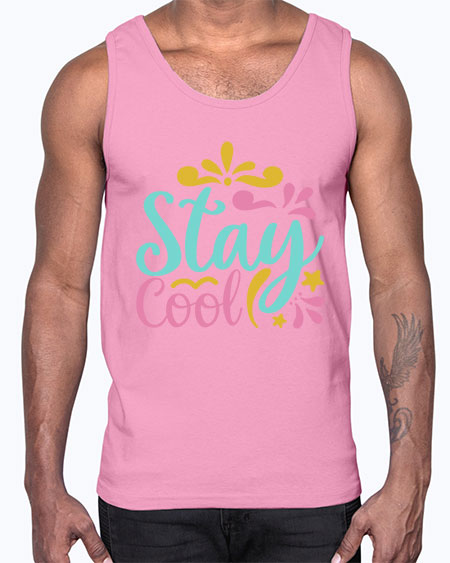 STAY COOL Style 3#- summer- Cotton Tank