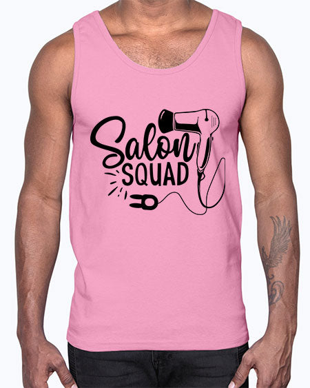 Salon Squad 1365#- hairdresser- Cotton Tank