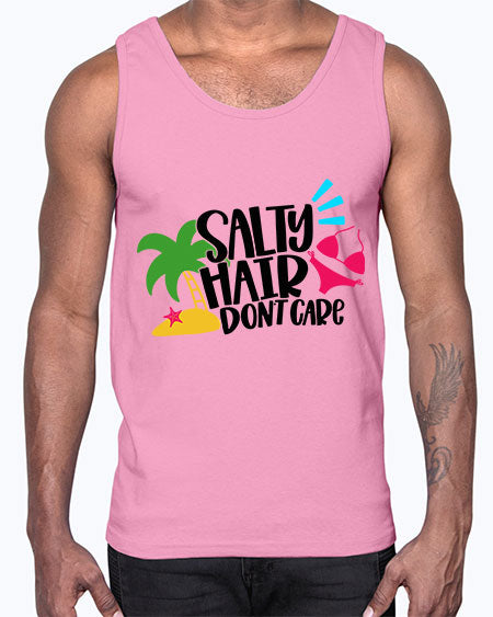 Salty Hair Dont Care Style 29#- summer- Cotton Tank