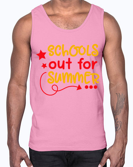 SchoolsOutSummer 83#- summer- Cotton Tank
