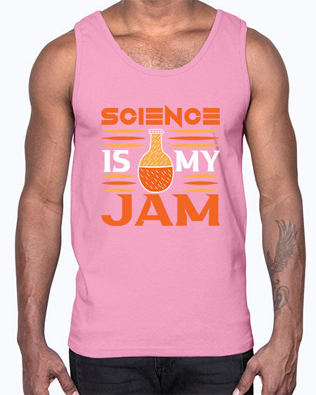ScienceIsMyJamScience tshirt design ScienceIsMyJam Sciencetshirtdesign 49#- general science- Cotton Tank
