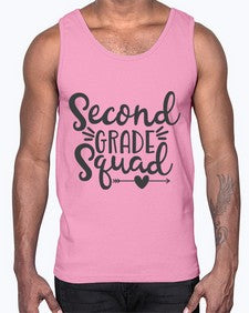 Second Grade Squad 832#- second grade- Cotton Tank