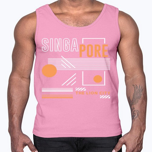 Singapore 1844#- cities- Cotton Tank