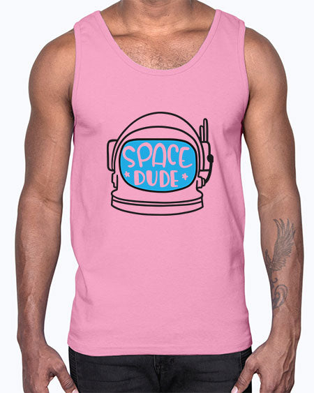 Spacedude 12#- space- Cotton Tank
