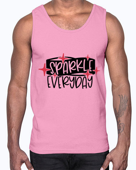 Sparkle Everyday Style 20#-makeup Cotton Tank
