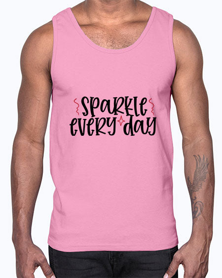 Sparkle every day design Style 220#-makeup Cotton Tank