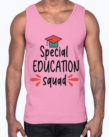 Special Education squad 886#- graduation- Cotton Tank