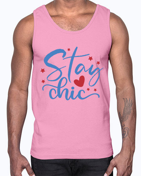 Stay Chic 150#-  fashion- Cotton Tank