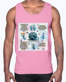 Straight Aquarius 468#- aquarius- Cotton Tank