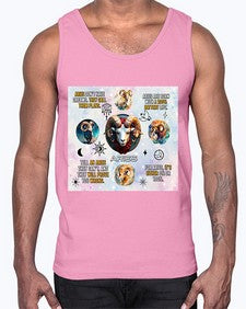 Straight Aries 469#- aries- Cotton Tank