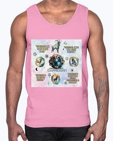 Straight Capricorn 471#- capricorn- Cotton Tank