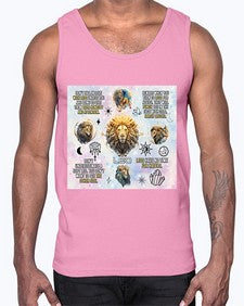 Straight Leo 473#- leo- Cotton Tank