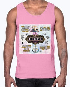 Straight Libra 474#- libra- Cotton Tank