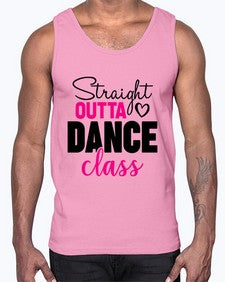 Straight outta dance class 189#- ballet- Cotton Tank