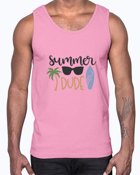 Summer dude 58#- summer- Cotton Tank