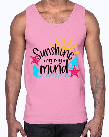 Sunshine On My Mind Style 15#- summer- Cotton Tank