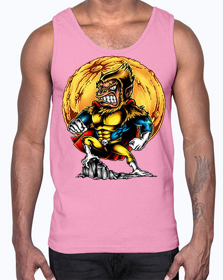 Super Monkey - Files- monkey- Cotton Tank