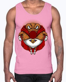 Super donut 243#- cartoon food- Cotton Tank