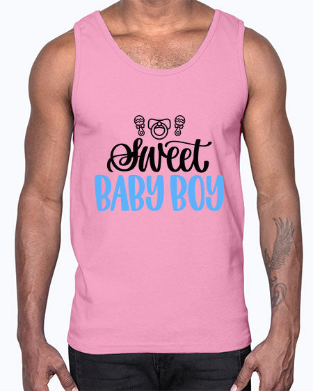 Sweet Baby Boy Style 451#- baby- Cotton Tank