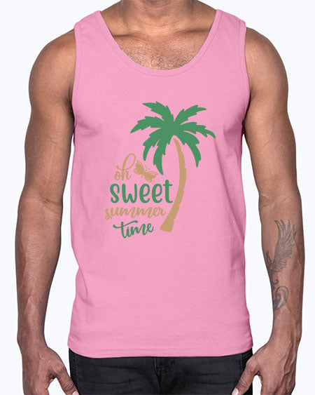 Sweet summer time 7#- summer- Cotton Tank