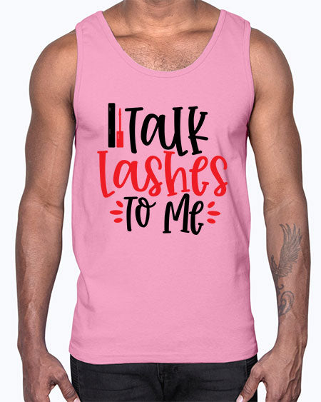 Talk Lashes To Me Style 219#-makeup Cotton Tank