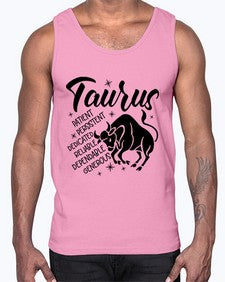 Taurus 492#- taurus- Cotton Tank