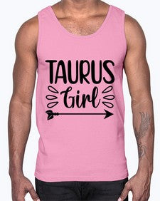 Taurus girl 500#- taurus- Cotton Tank