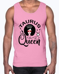 Taurus queen 505#- taurus- Cotton Tank