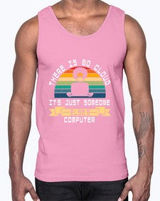 There is no cloud 11#- computer- Cotton Tank