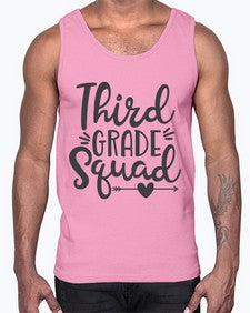 Third Grade Squad 975#- third grade- Cotton Tank