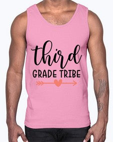 Third Grade Tribe 979#- third grade- Cotton Tank